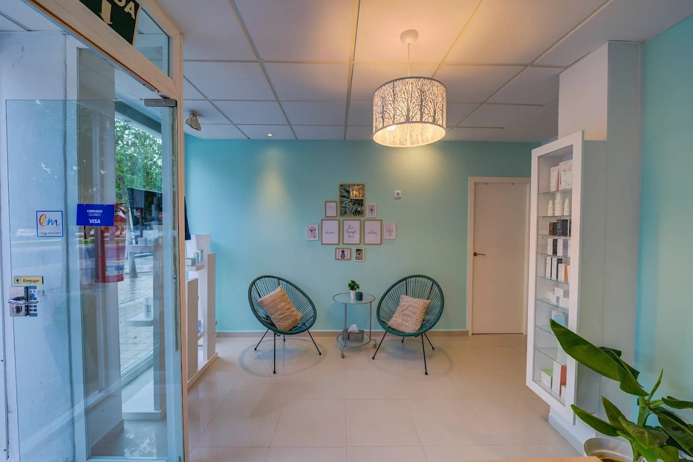 Sala de espera boutique de Neobelle